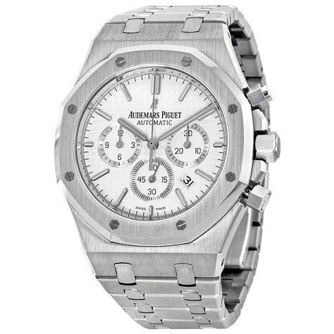 audemars piguet watch silver